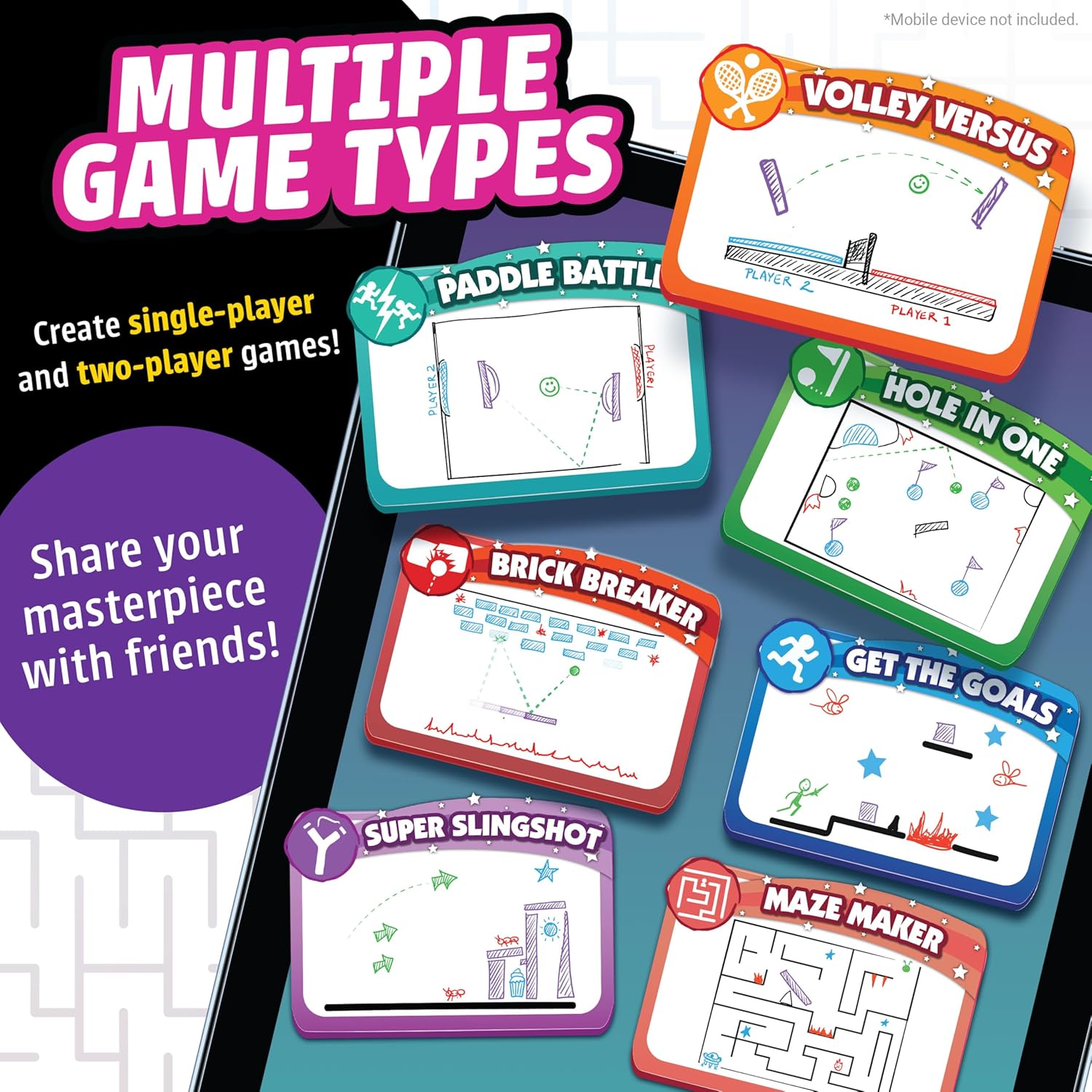 Abacus Brands Pixicade! Turn Drawings Into Playable Video Games