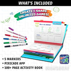 Abacus Brands Pixicade! Turn Drawings Into Playable Video Games