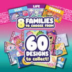 Sticki Rolls Jumbo Stickies, Giant Re-Stickable Foil Stickers