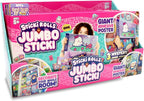 Sticki Rolls Jumbo Stickies, Giant Re-Stickable Foil Stickers