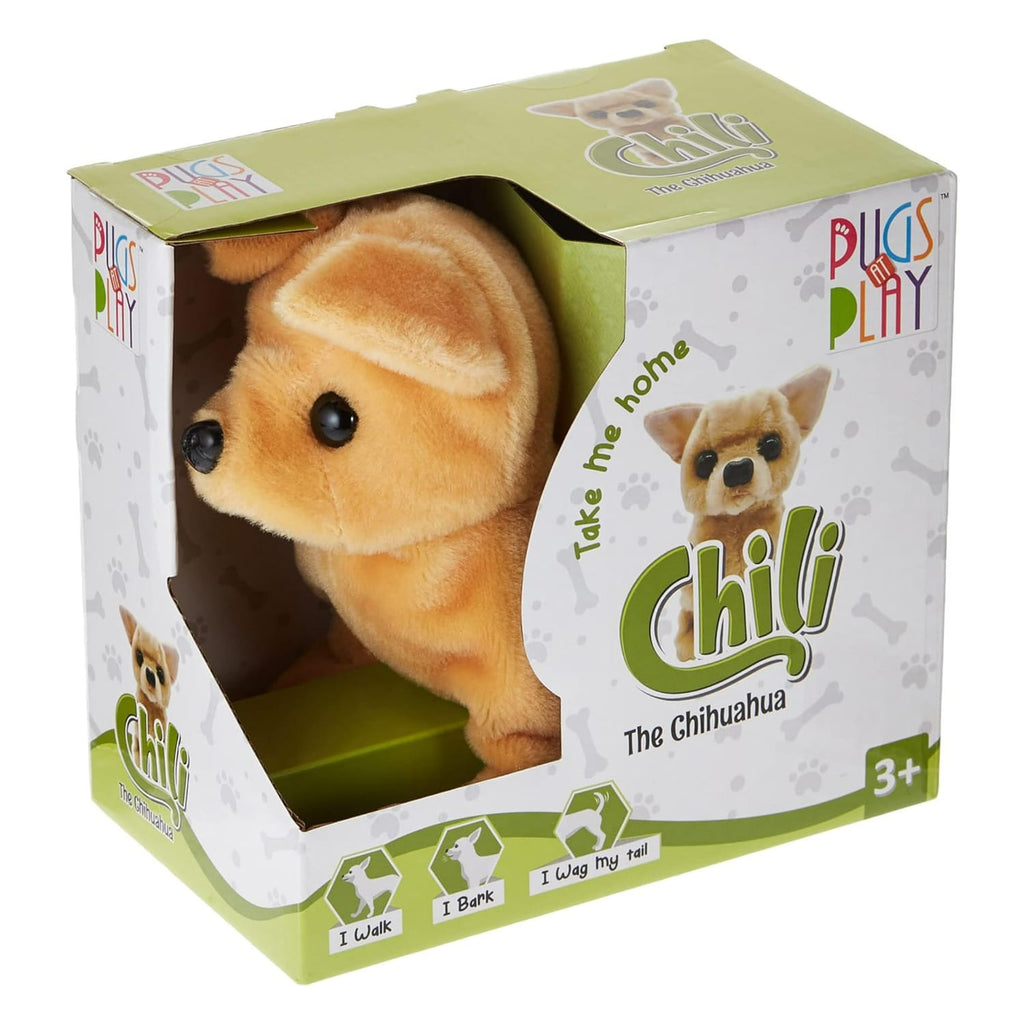 Pugs at Play Chili The Chihuahua Functional Dog, PAP01