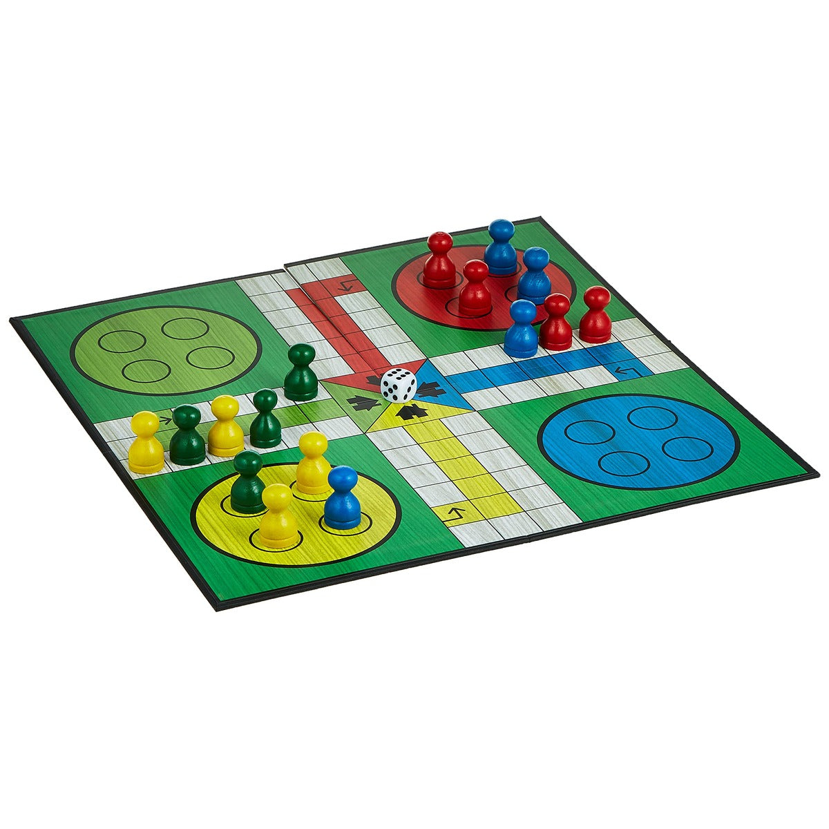 Classic Wooden Ludo/Parcheesi