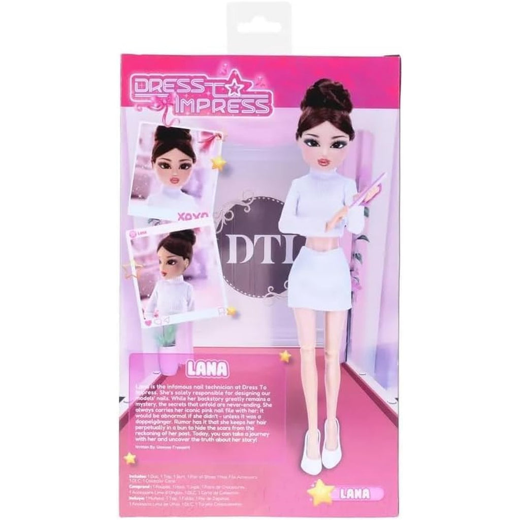 Dress to Impress Fashion Doll Lana Series 1 Include DLC Token