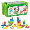 Jelly Blox Stash 'N Stack 2-in-1 Storage Case with 30 Blocks