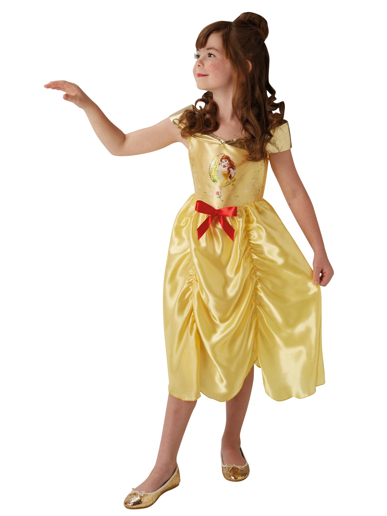Rubie´s Official Disney Princess Fairy Tale Belle Costume M Gold