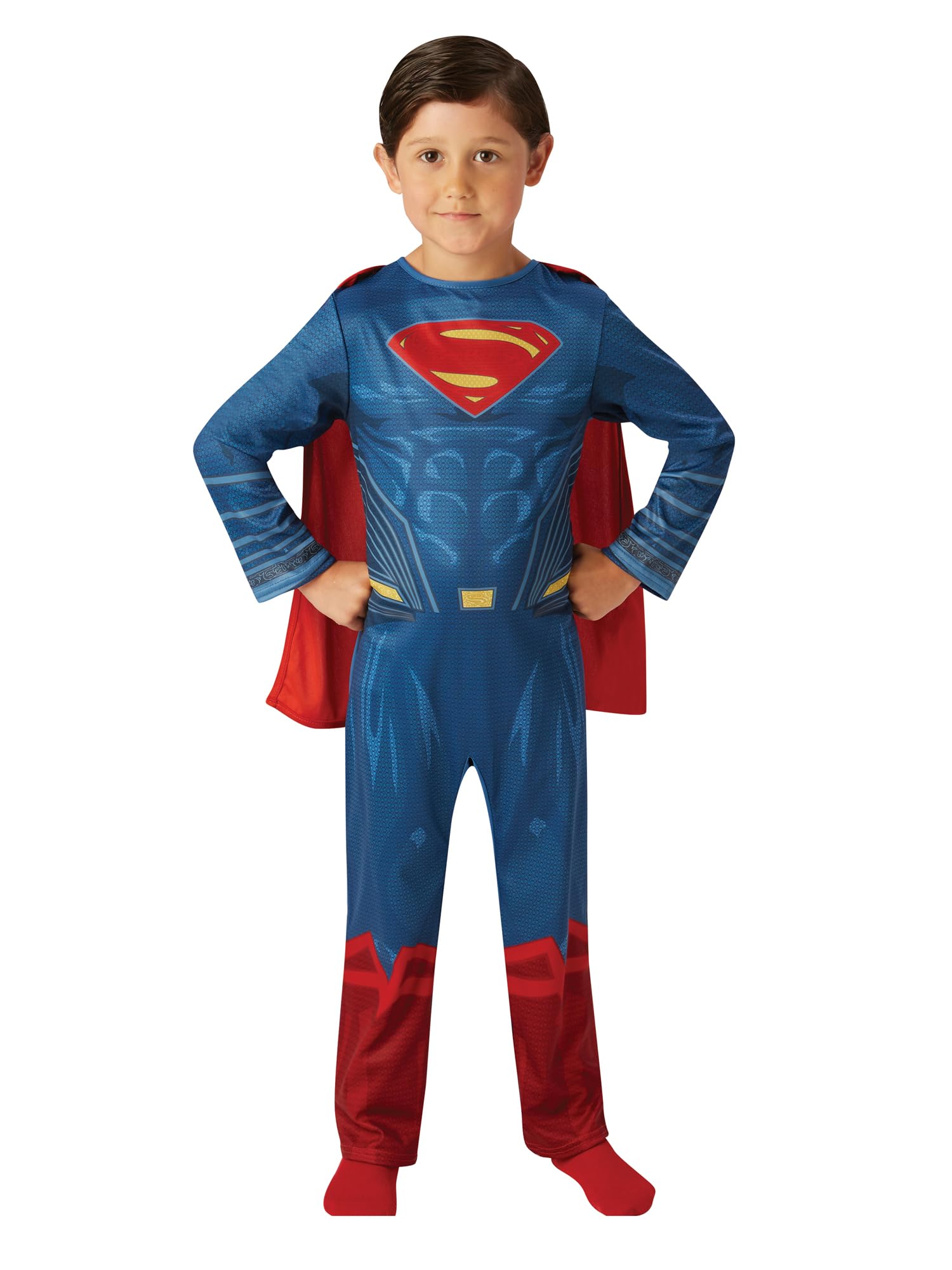 Superman Justice League Movie Classic Children's Costume, Multicoloured