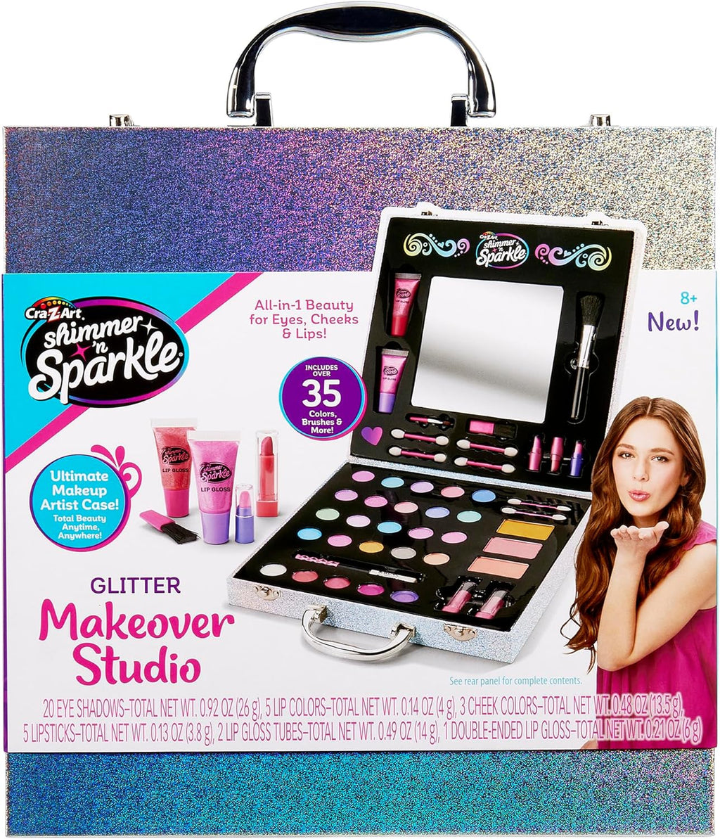 Shimmer 'n Sparkle Glitter Makeover Studio Beauty Kit