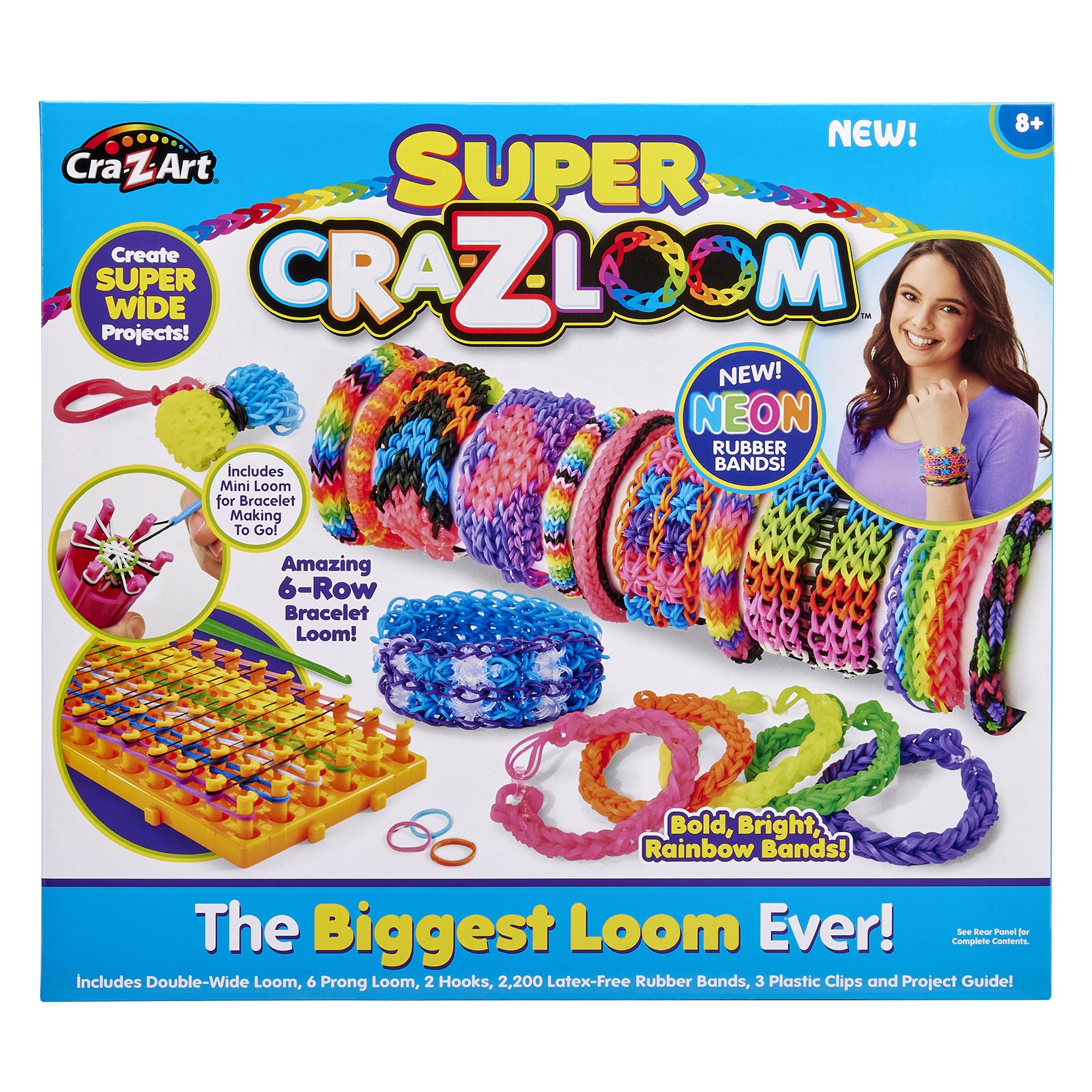 Cra-Z-loom Super Cra-Z-Loom W New Neon Bands