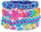 Cra Z Art Cra-Z-Loom Ultimate Tub 8000 Latex Free Rubber Bands and 100 “S” Clips for Making Crafts in Bold and Bright Colors,