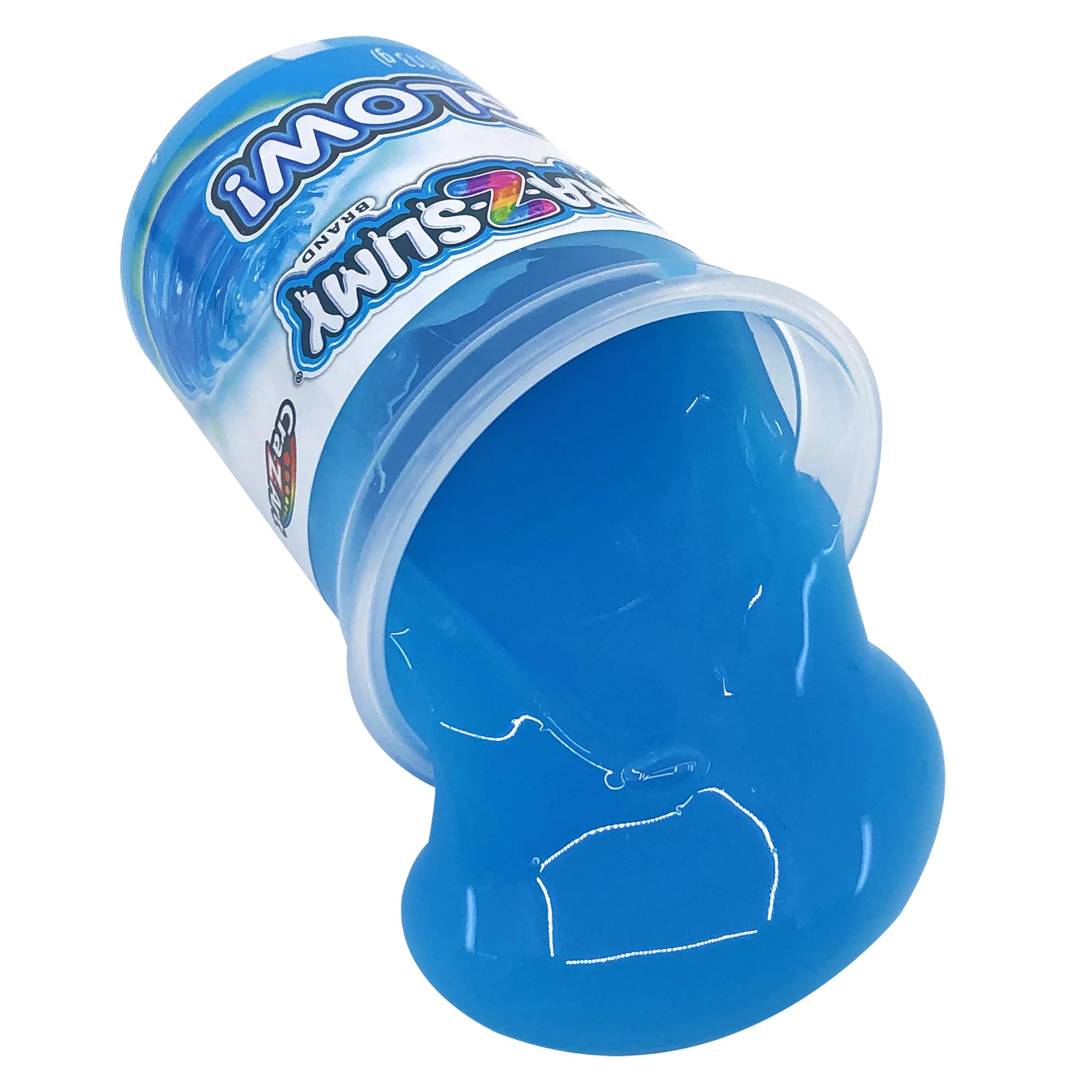 Cra-Z-Slimy Glow! 4 Pack Multicolor Premade Slime Set – Comes with 3 Slime Colors and Add-Ins, Ages 6 and Up