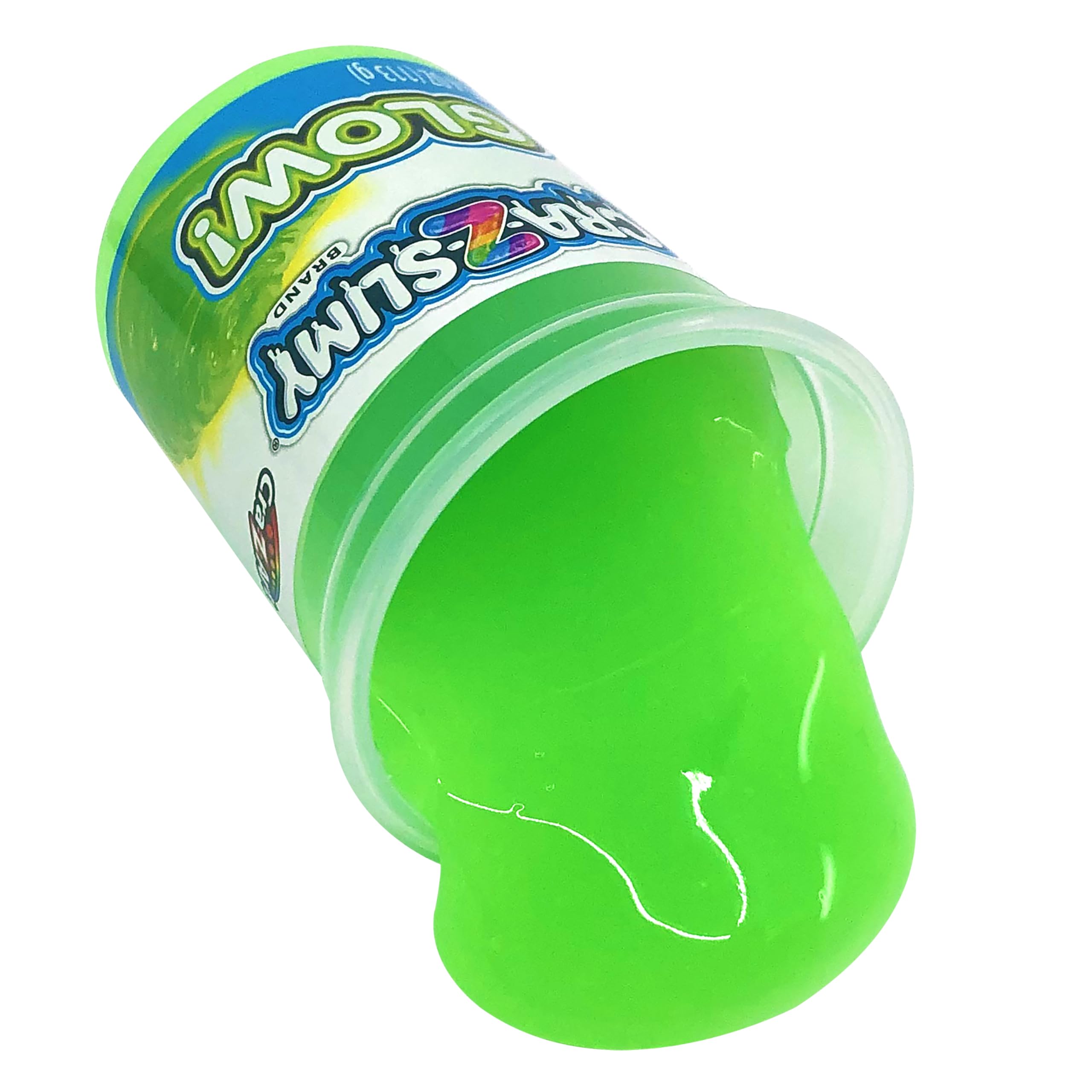 Cra-Z-Slimy Glow! 4 Pack Multicolor Premade Slime Set – Comes with 3 Slime Colors and Add-Ins, Ages 6 and Up