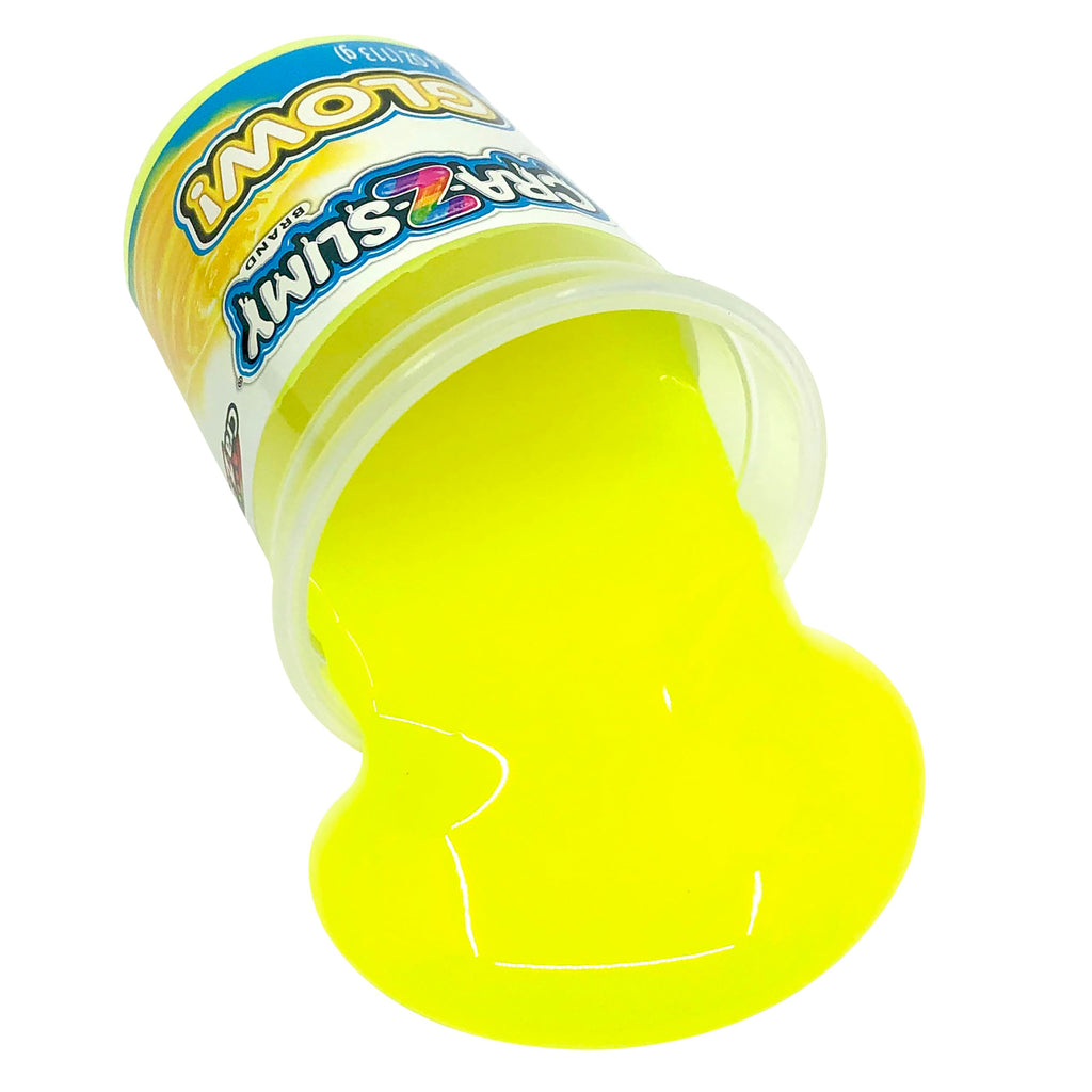 Cra-Z-Slimy Glow! 4 Pack Multicolor Premade Slime Set – Comes with 3 Slime Colors and Add-Ins, Ages 6 and Up