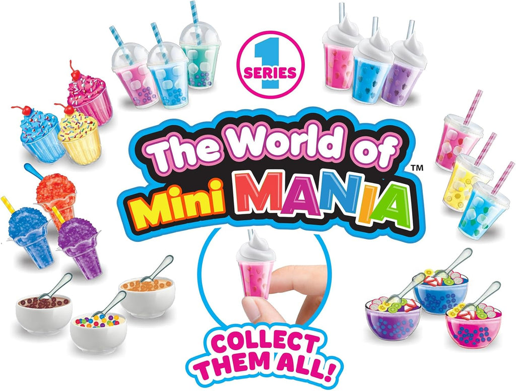 CRA-Z-Slimy World of Mini Mania Surprise Ball Collectables Make Your
