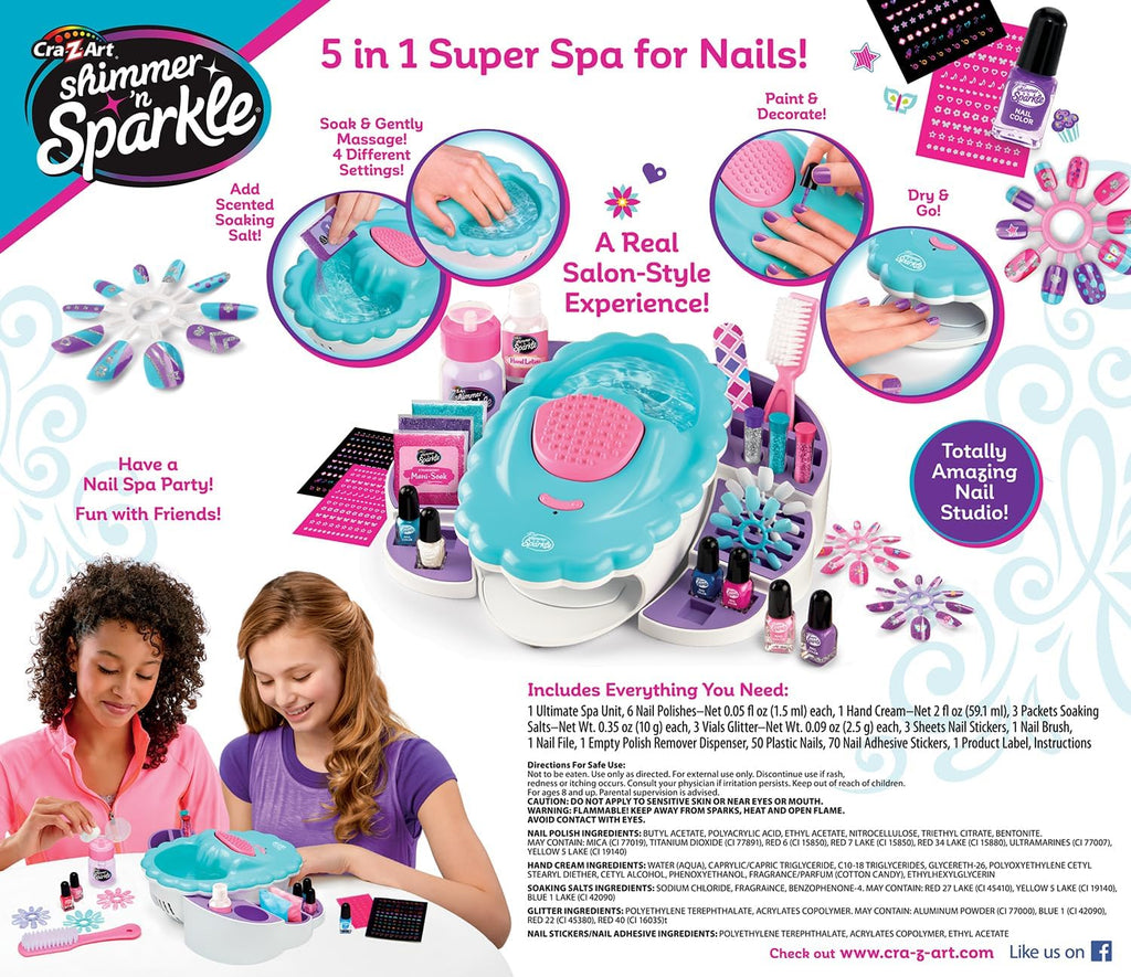 Shimmer 'N Sparkle All in One Hand & Nail Spa