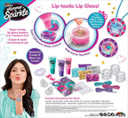 Shimmer 'n Sparkle Glitter & Gem Lip Gloss Lockets DIY Activity Set