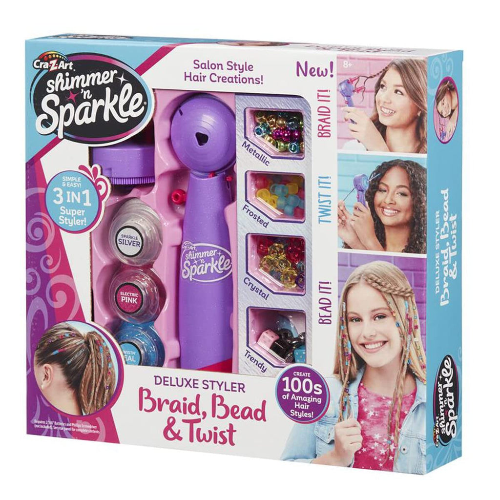 Shimmer and Sparkle 65576 Shimmer N SAPRKLE Deluxe Bead Twist braiding