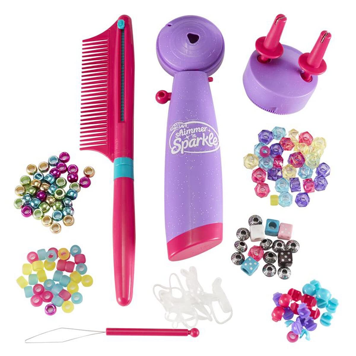 Shimmer and Sparkle 65576 Shimmer N SAPRKLE Deluxe Bead Twist braiding