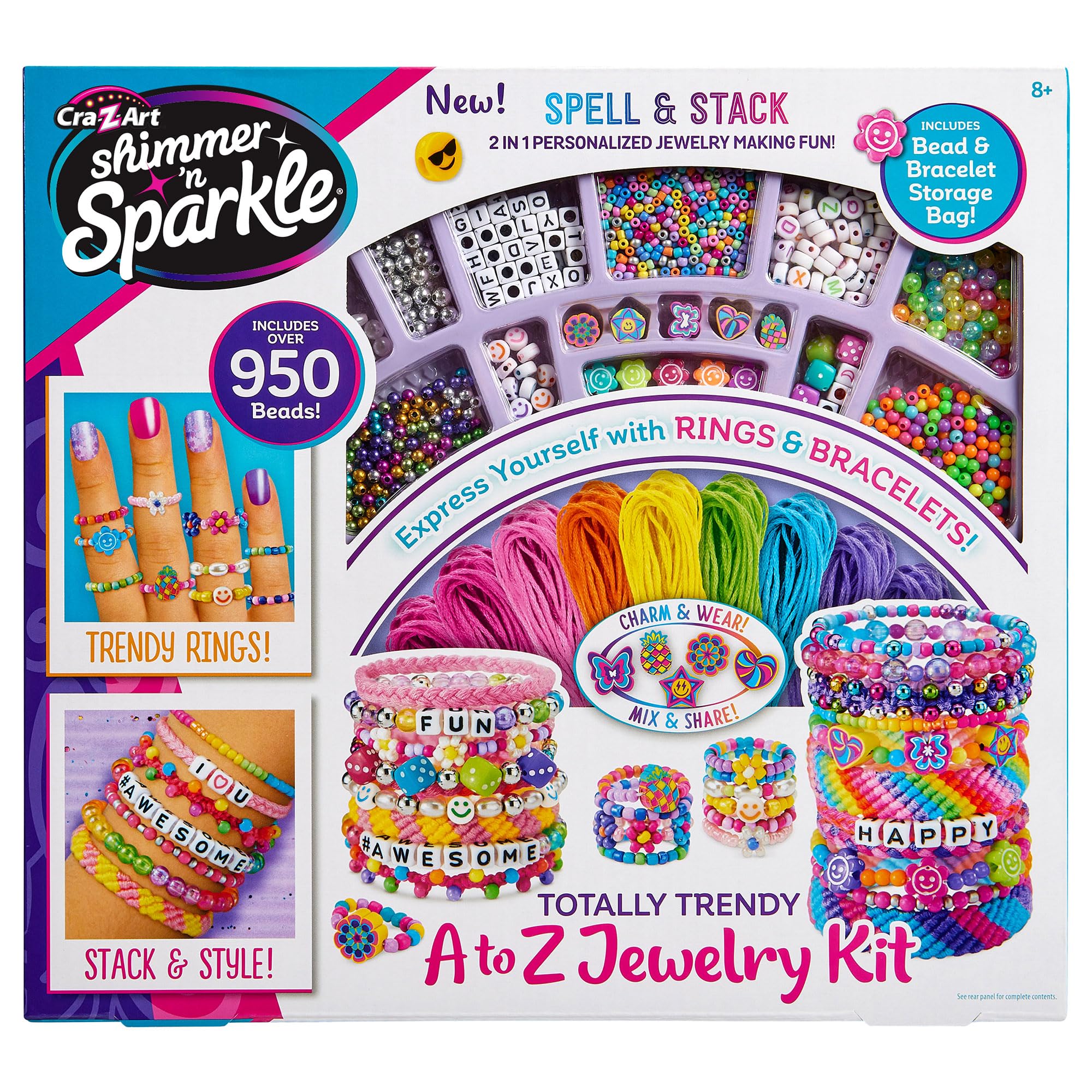 Shimmer and Sparkle A to Z Jewelry Making Kit