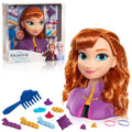 Disney’s Frozen 2 Anna 7.5-inch Styling Head, 17-Pieces