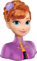 Disney’s Frozen 2 Anna 7.5-inch Styling Head, 17-Pieces