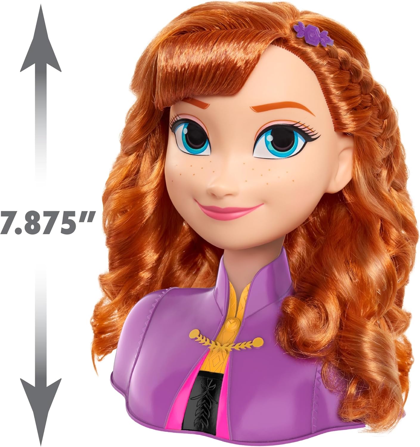 Disney’s Frozen 2 Anna 7.5-inch Styling Head, 17-Pieces