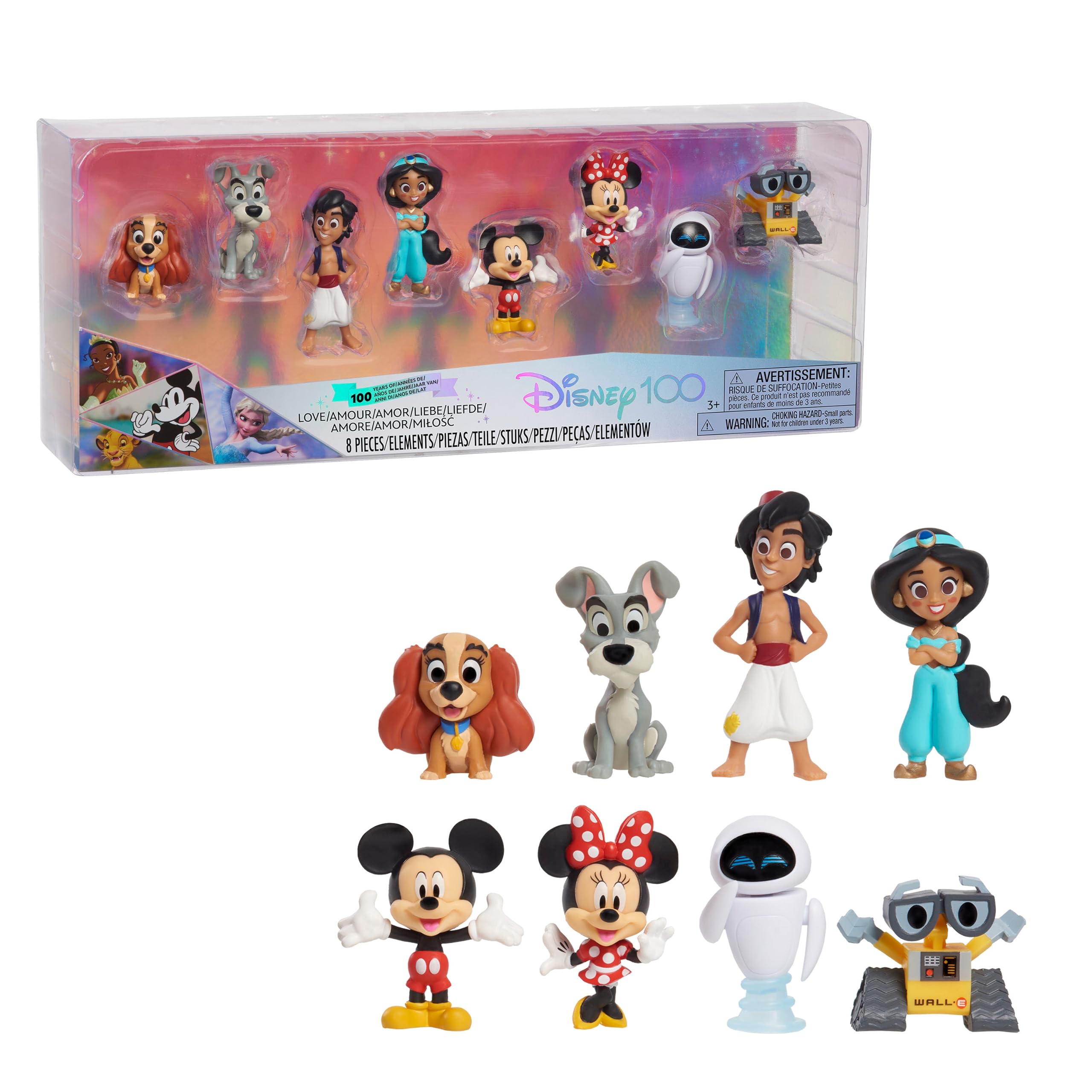 Disney100 Years of Love Celebration Collection Limited Edition 8-Piece