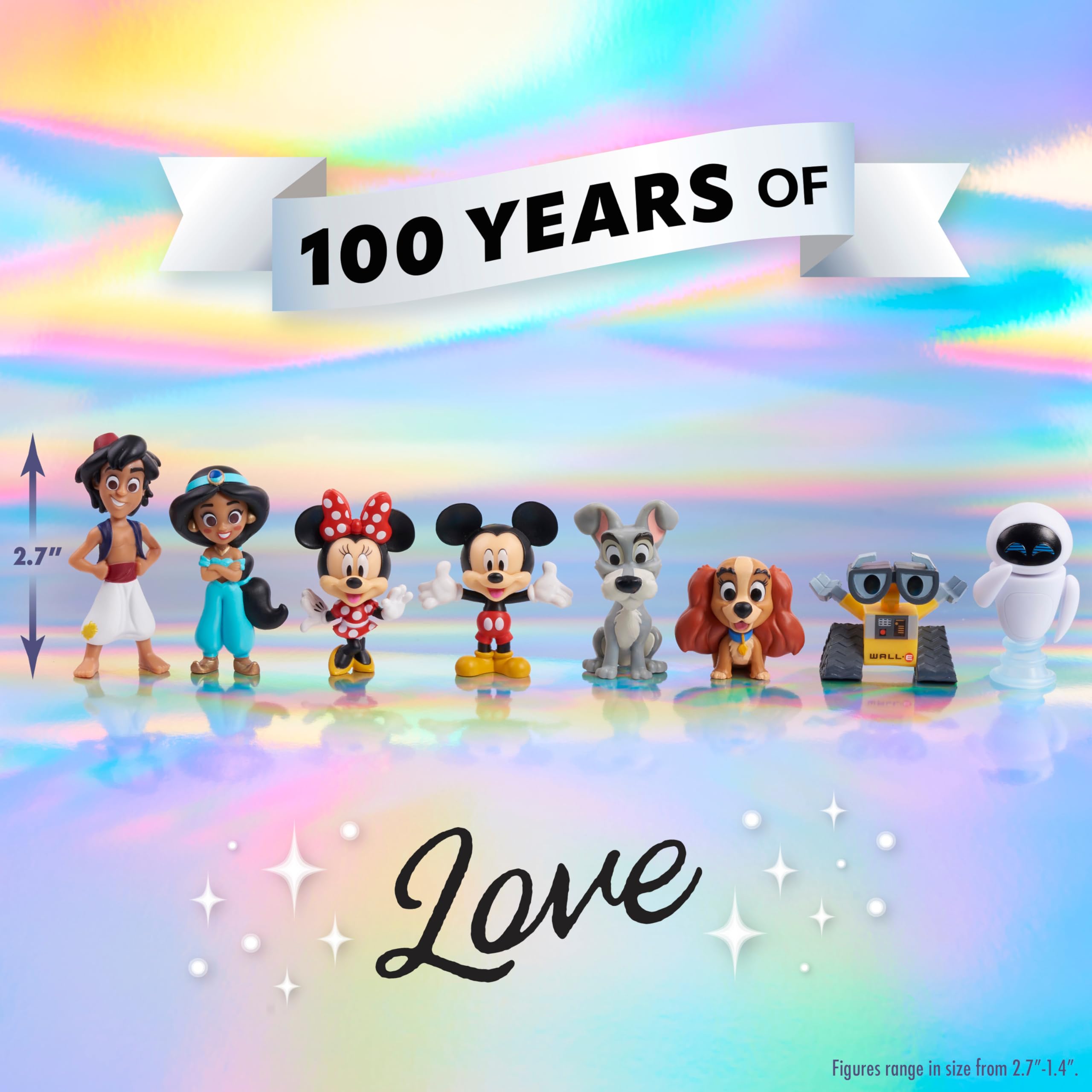 Disney100 Years of Love Celebration Collection Limited Edition 8-Piece