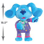 Blue’s Clues & You! Bedtime Blue 13-Inch Plush, Light-Up and Musical Stuffed Animal, Dog, Kids Toys for Ages 3 Up by Just Pla