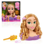 Just Play Disney Princess Rapunzel Hairstyle Head 7 Pieces Pretend Play