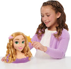 Just Play Disney Princess Rapunzel Hairstyle Head 7 Pieces Pretend Play