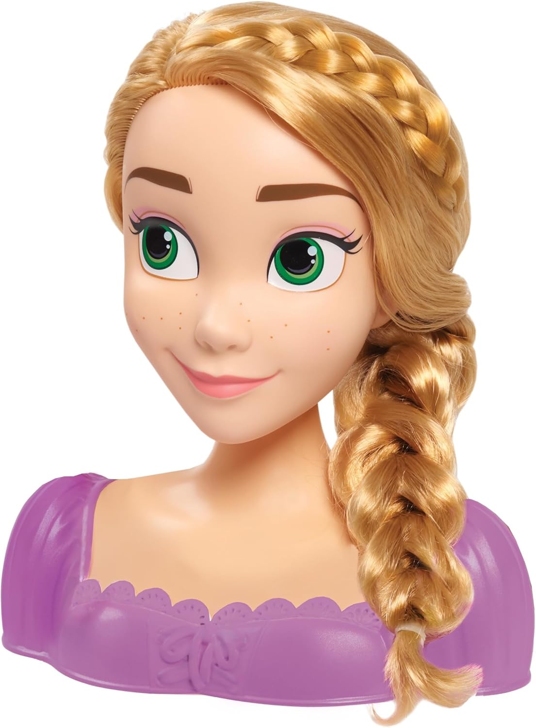 Just Play Disney Princess Rapunzel Hairstyle Head 7 Pieces Pretend Play