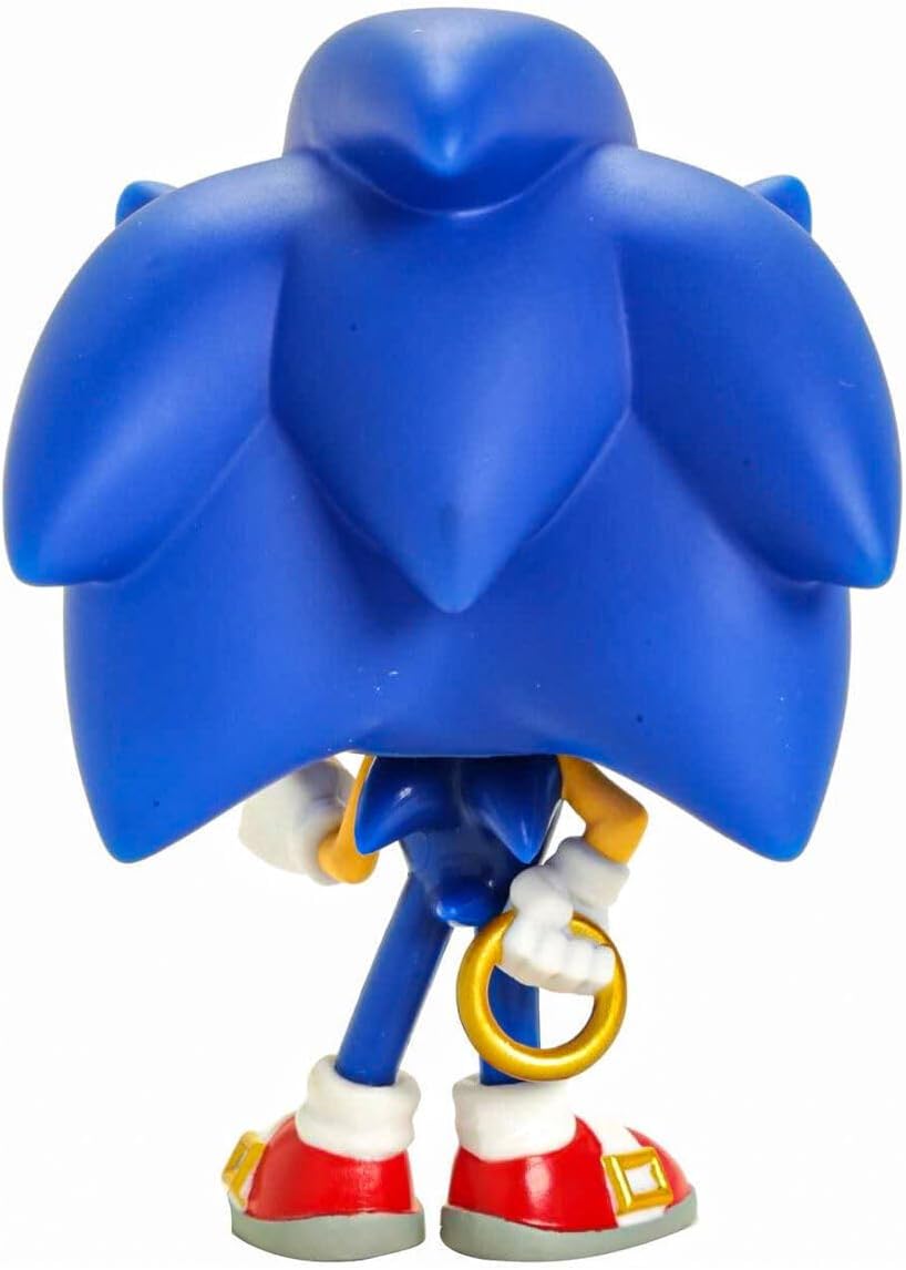 POP Games: Sonic - Sonic with Ring Collectible Toy, Multicolor, One Size Funko