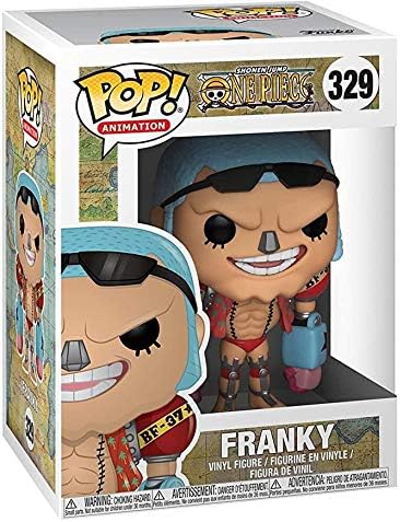 Funko Pop! Anime: Onepiece - Franky Collectible Toy Blue
