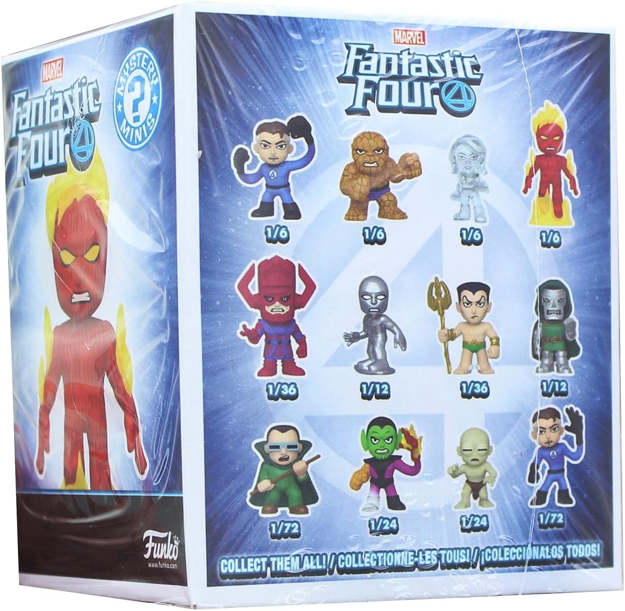 Funko Mystery Minis: Fantastic Four, Multicolor