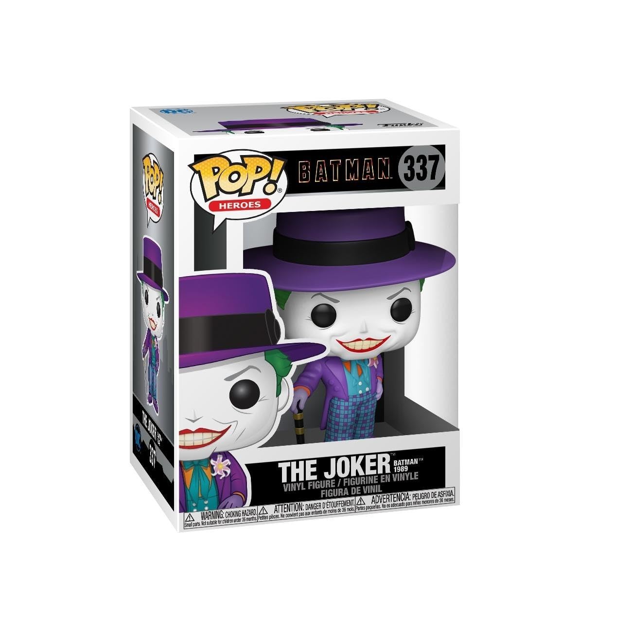 Funko Pop Heroes: Batman 1989-The Joker with Hat