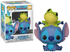 Funko pop Lilo and Stitch Stitch with Frog