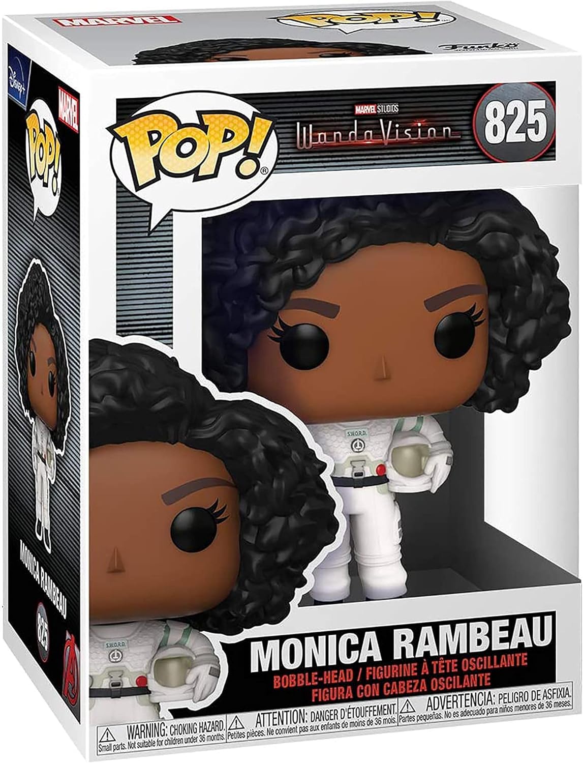 Funko POP Marvel: WandaVision - Monica Rambeau Vinyl Figure,Multicolor,Standard