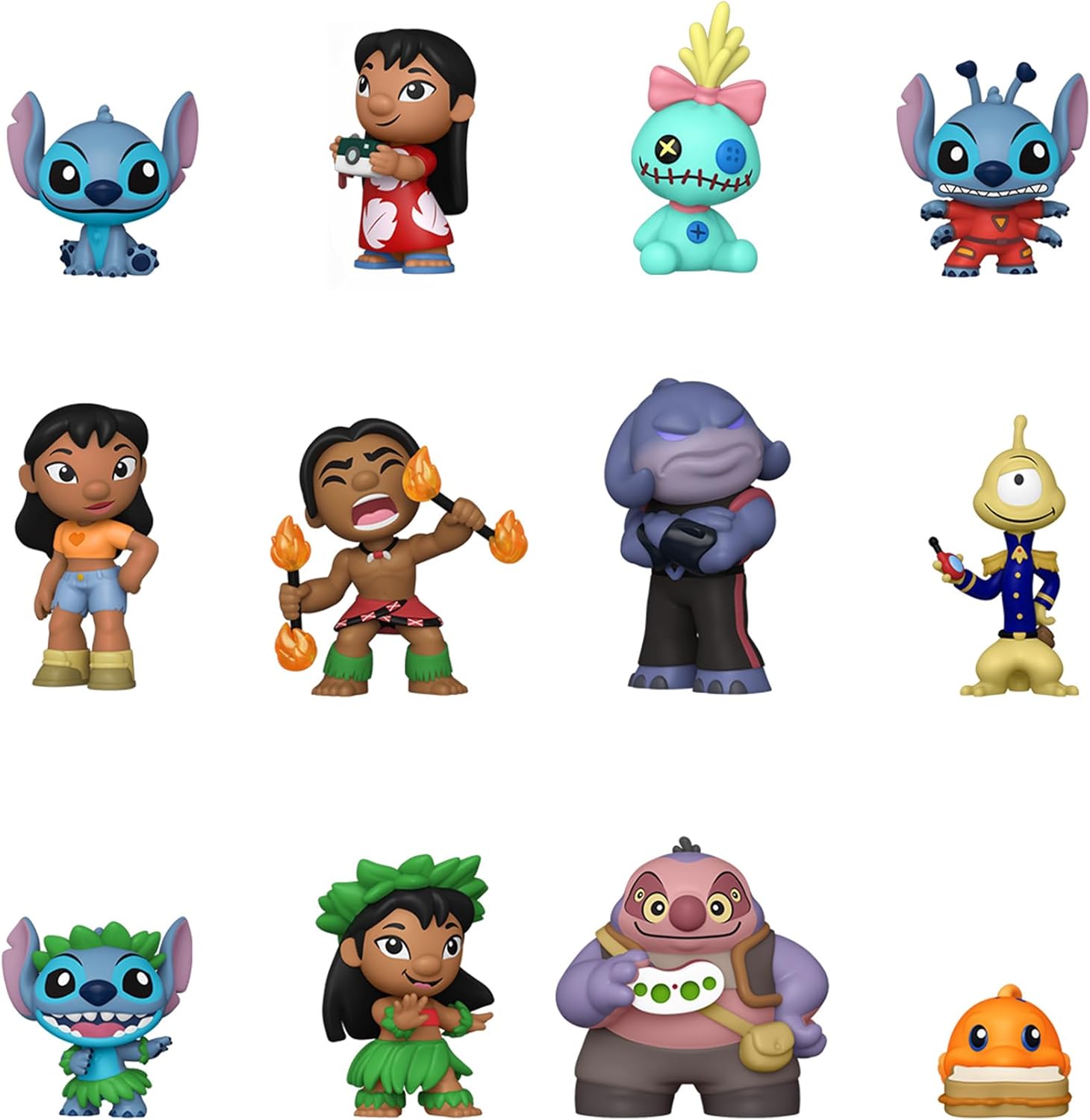 Funko Mystery Minis: Compatible for Disney Lilo & Stitch (One Mystery Figure)