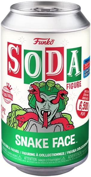 Funko Vinyl SODA: Motu- Snake Face w/(MT) Chase(IE) 1 in 6 Chance of