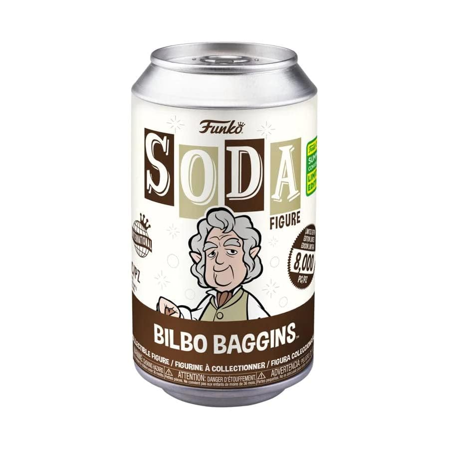 Funko Vinyl SODA: The Lord of The Rings - Bilbo Baggins w/Chase