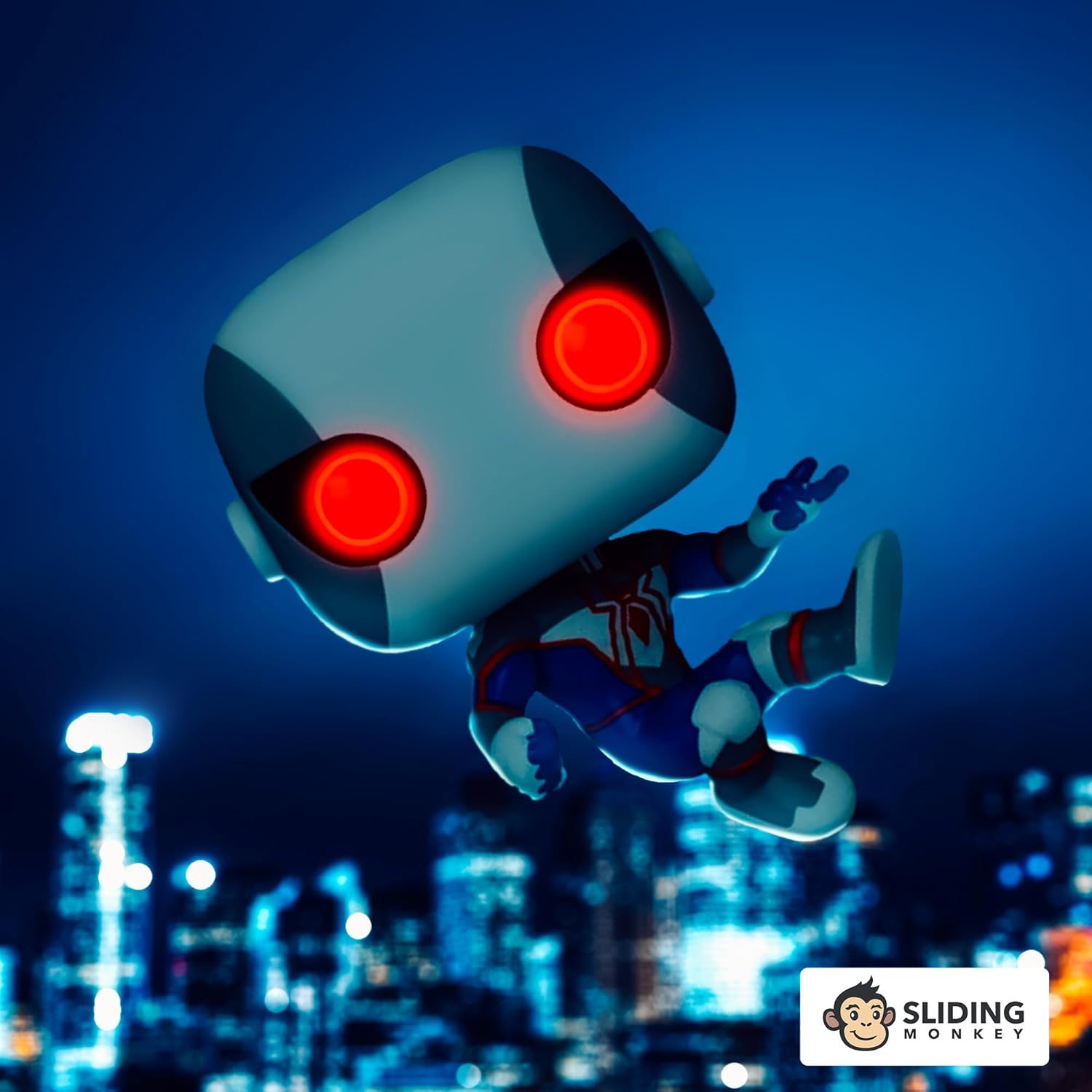 Funko Pop! Marvel Spider-Man Bug-Eyes Armor 2022 Winter Convention