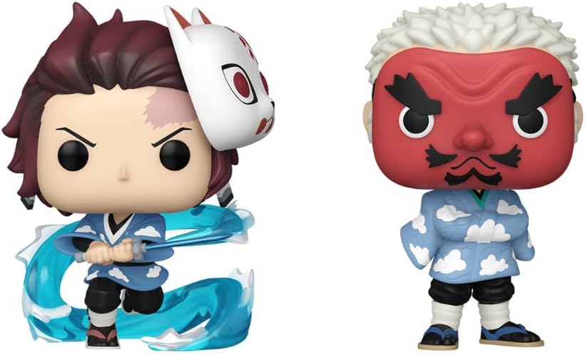 Funko Pop Animation Tanjiro Kamado & Sakonji Urokodaki