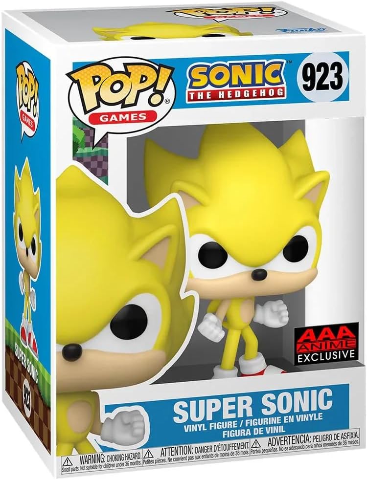 Funko - Sonic the Hedgehog - Super Sonic Pop! Vinyl Figure AAA