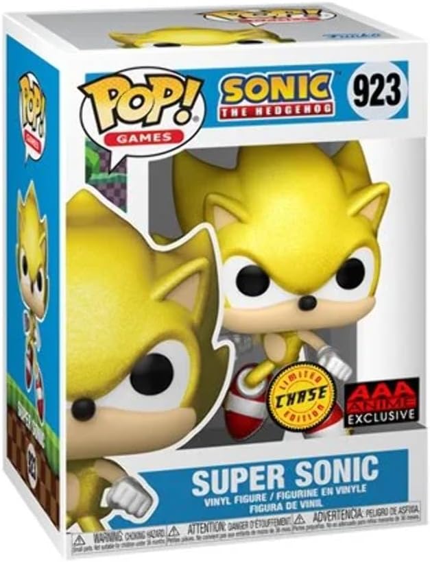 Funko - Sonic the Hedgehog - Super Sonic Pop! Vinyl Figure AAA