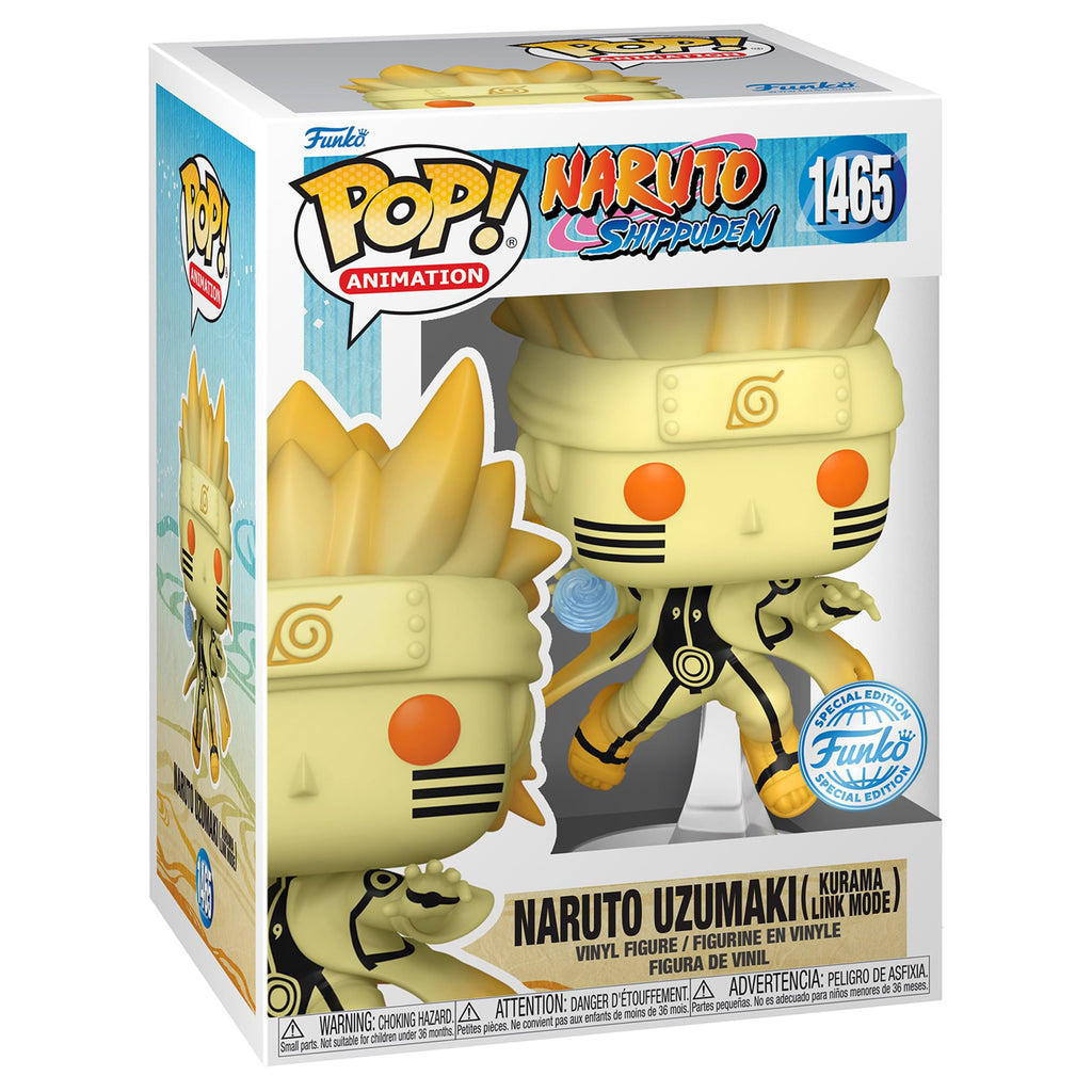 Funko Pop! Naruto Shippuden: Naruto Uzumaki Kurama Link Mode Special