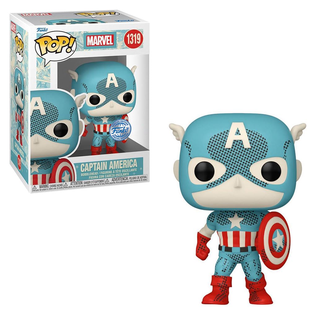 Pop! Marvel: Captain America Retro Reimagined (Target Exclusive)