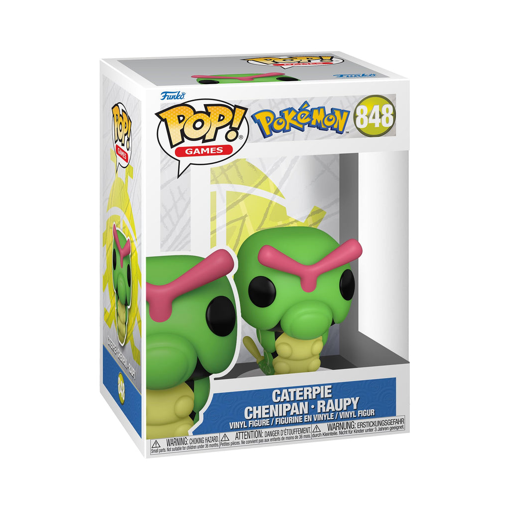 Funko - Figurine Pokemon - Caterpie/Chenipan Pop 10cm - 0889698746281