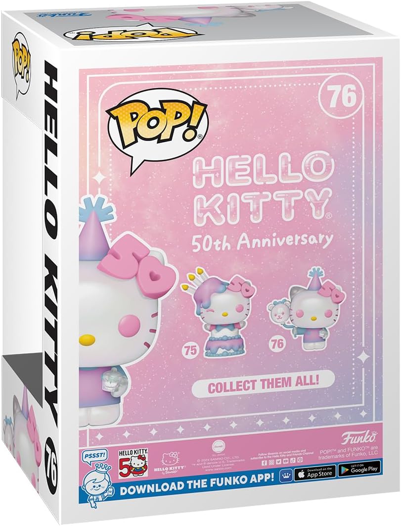 Funko POP! Sanrio: Hello Kitty 50th