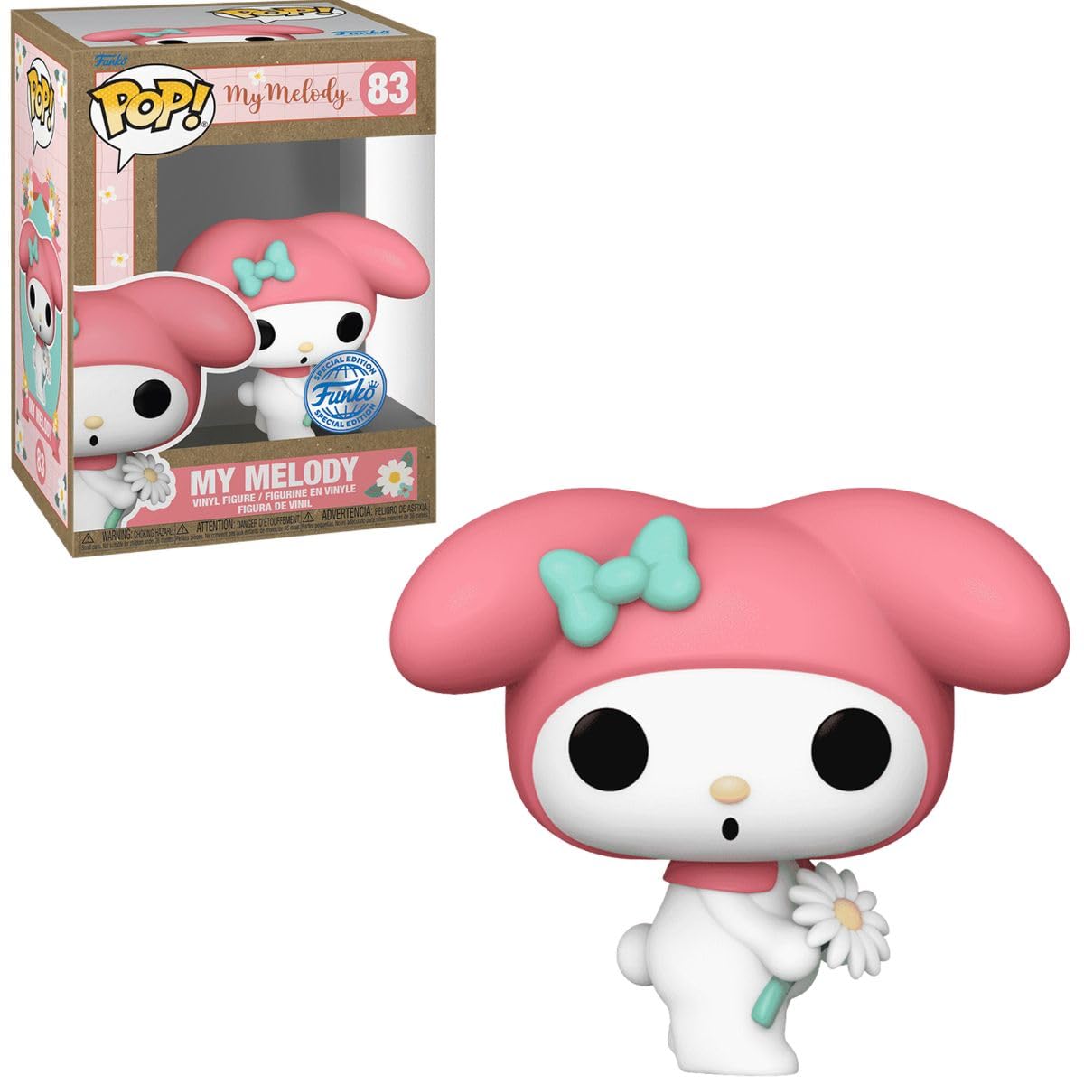 Funko Pop! Animation: Sanrio - My Melody with Flower (BoxLunch Exclusive)