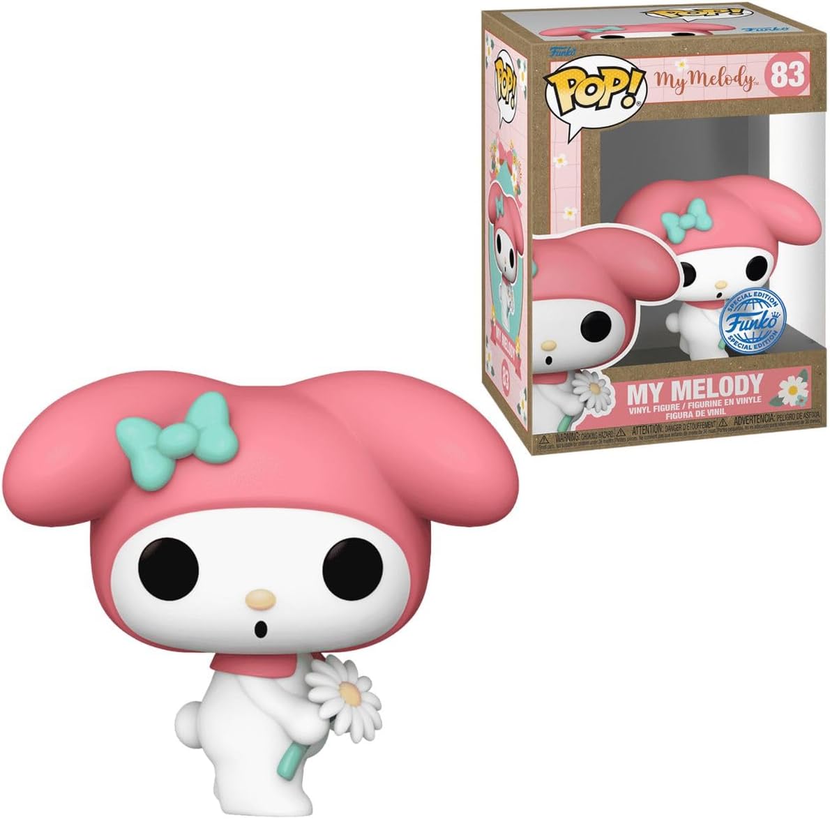 Funko Pop! Animation: Sanrio - My Melody with Flower (BoxLunch Exclusive)